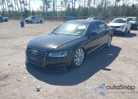 2017 Audi A8 L 3.0T from USA, damaged, VIN WAU44AFD3HN013701